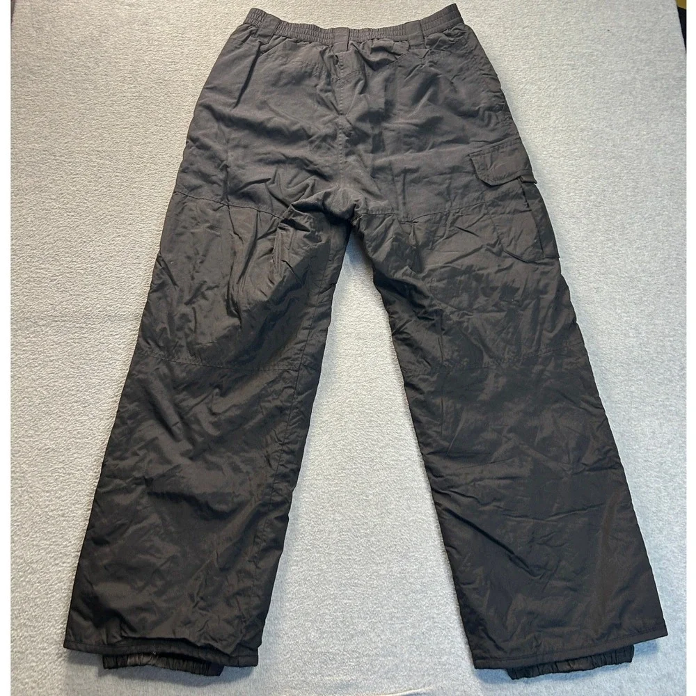 Black Dot Pacific Trail Insulated Snow Ski Pants Mens M Black Winter Outdoor